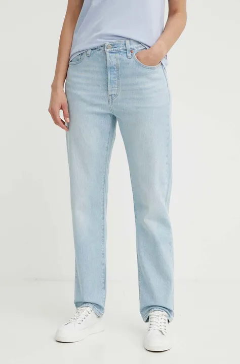 Levi's jeansy 501 CROP damskie high waist 36200