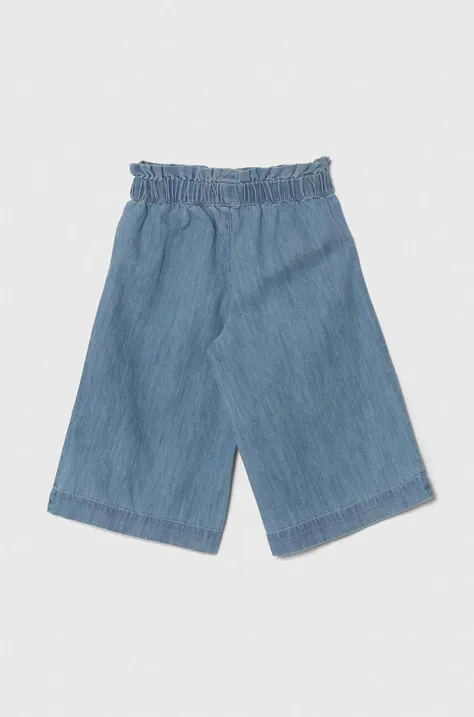 Детски панталон zippy в синьо с изчистен дизайн