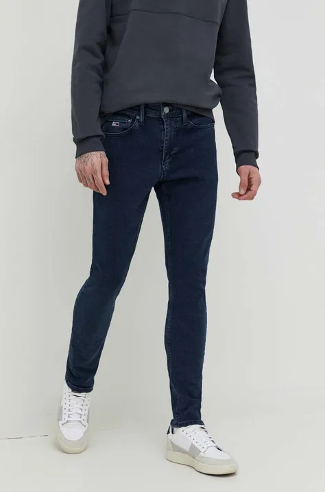 Τζιν παντελόνι Tommy Jeans Scantony χρώμα: ναυτικό μπλε