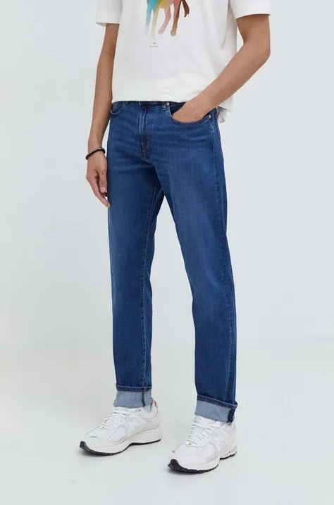 PS Paul Smith jeansy męskie kolor niebieski