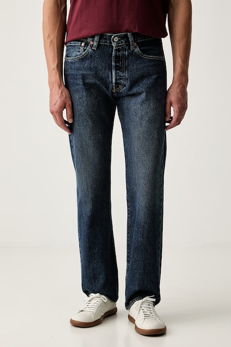 Levi's egyenes férfi 501® LEVIS®ORIGINAL FIT sötétkék 00501