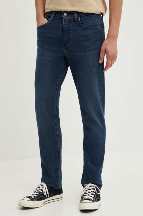 Levi's jeansi 502 TAPER barbati, culoarea albastru marin