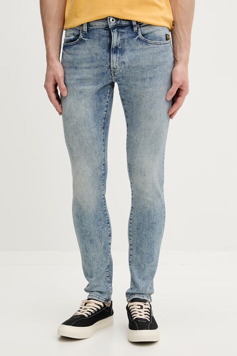 G-Star rifle skinny pánske Revend FWD Skinny modré D20071-D441