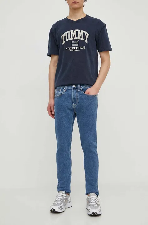 Tommy Jeans jeansy Austin męskie kolor niebieski DM0DM18941
