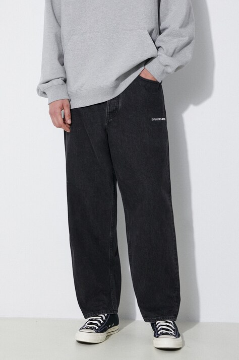 Джинсы A Bathing Ape Metal Logo Pin Denim Pants мужские 1J80150053