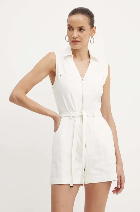 Ολόσωμη φόρμα τζιν Morgan SHARL χρώμα: άσπρο, SHARL
