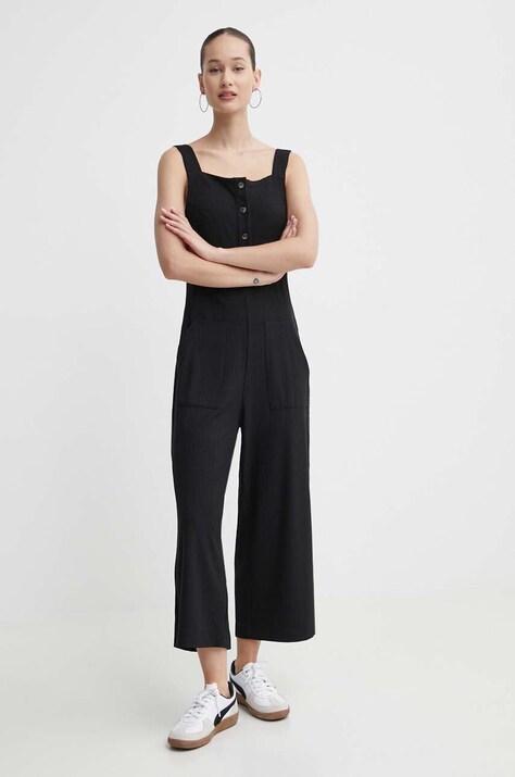 Protest salopeta Prtangelina culoarea negru, cold shoulder, 2613143