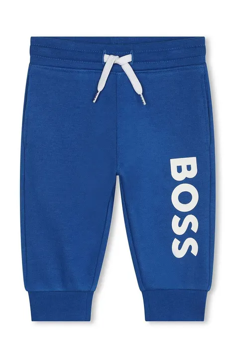 Детские спортивные штаны BOSS с принтом
