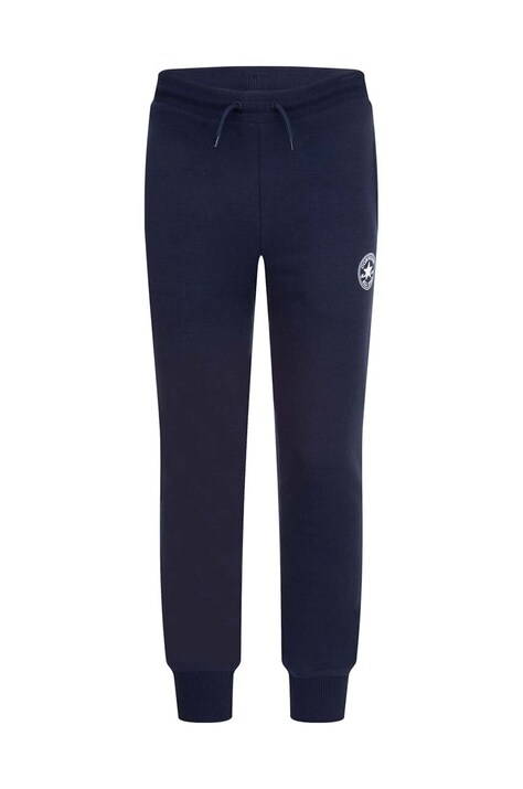 Converse pantaloni de trening pentru copii culoarea verde, cu imprimeu