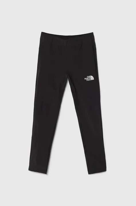 Дитячі спортивні штани The North Face EXPLORATION PANTS колір сірий з принтом
