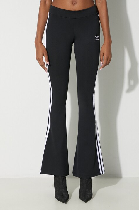 Παντελόνι φόρμας adidas Originals Flared Leggings χρώμα: μαύρο, IN1100
