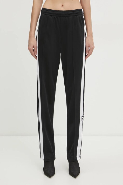 Donji dio trenirke adidas Originals Adibreak boja: crna, s uzorkom, IU2519