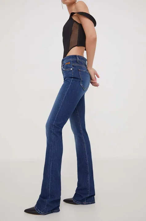 MSGM jeansy damskie high waist