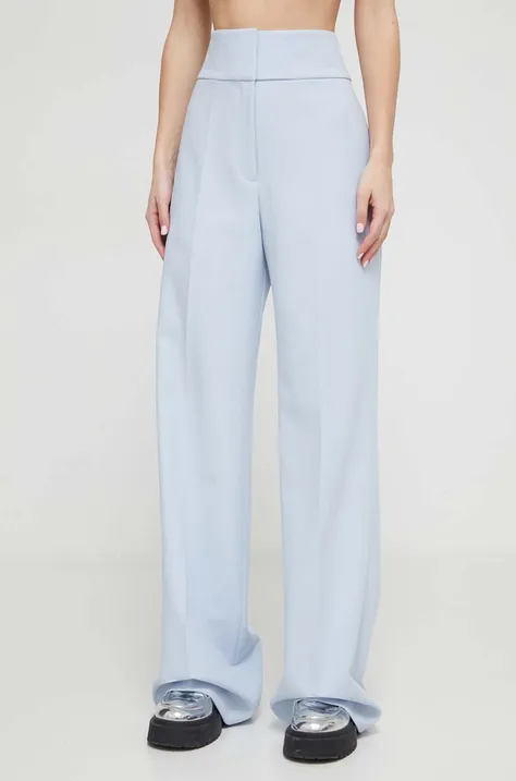 HUGO pantaloni femei, lat, high waist 50513960