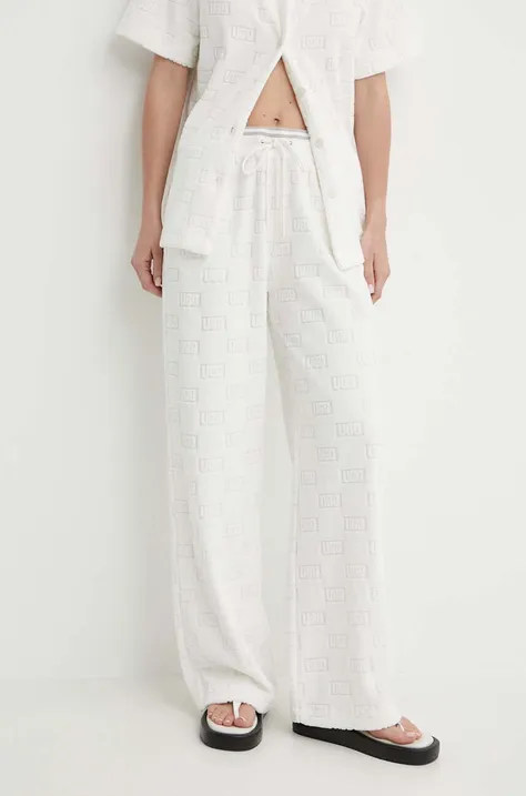 Παντελόνι φόρμας UGG χρώμα: άσπρο, 1154551