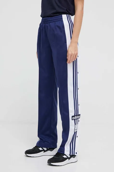 Tepláky adidas Originals tmavomodrá farba, vzorované, IP0619