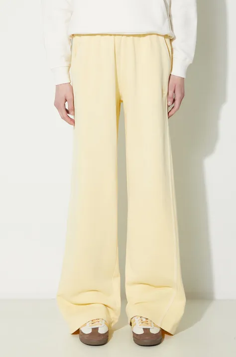 adidas Originals pantaloni da jogging in cotone colore giallo  IR6020