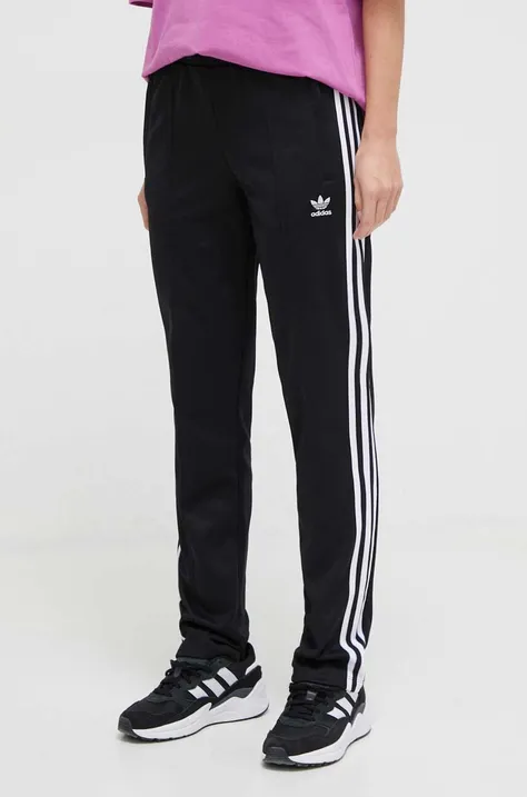 Παντελόνι φόρμας adidas Originals χρώμα μαύρο IU2521