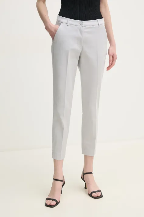 Sisley pantaloni donna colore grigio