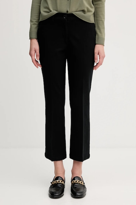 Sisley pantaloni donna colore nero