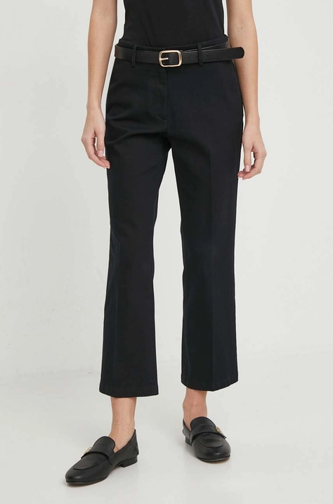 Sisley pantaloni donna colore nero