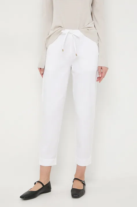 Max Mara Leisure pantaloni donna colore bianco