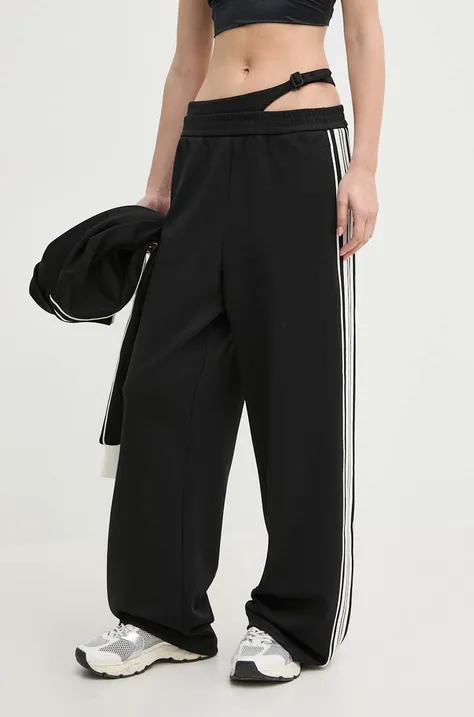 Спортивні штани Miss Sixty PJ1990 колір чорний з аплікацією 6L1PJ1990000