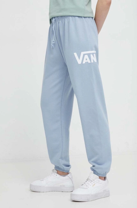 Vans pantaloni de trening cu imprimeu