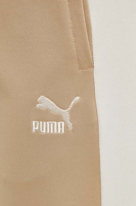 Спортивні штани Puma T7 — SS24-SPD0ZO, бежевий — фото 4