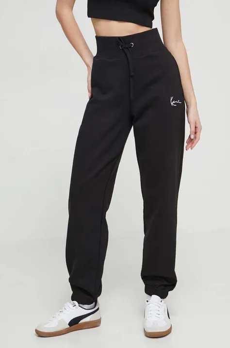 Karl Kani pantaloni de trening culoarea negru, cu imprimeu