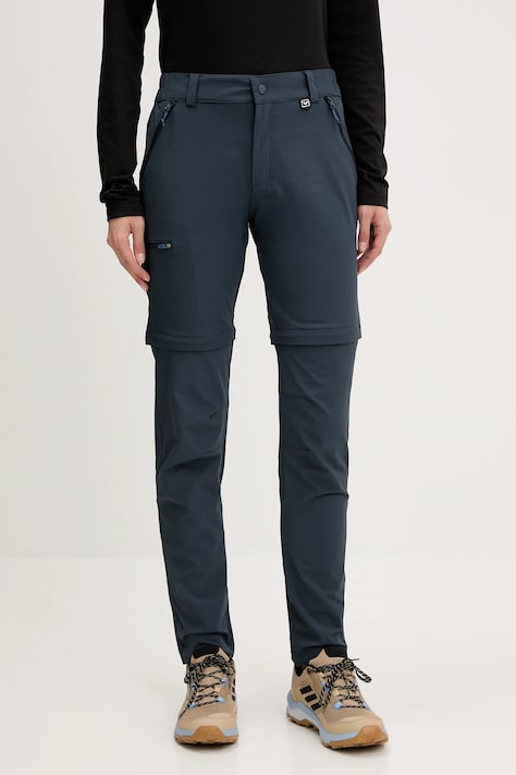 Viking pantaloni de exterior Rocklyn 2 in 1 culoarea negru