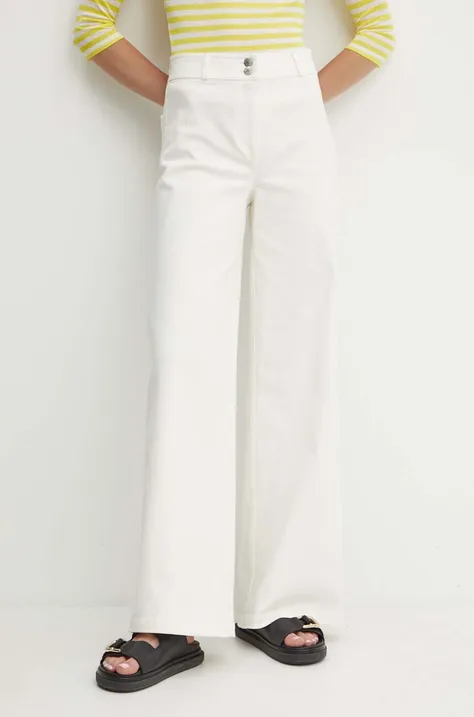 MAX&Co. jeansy damskie kolor beżowy 2416131023200