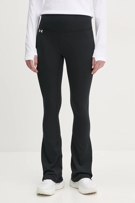 Tréninkové legíny Under Armour Motion Flare dámské, černá barva, hladké, 1379176