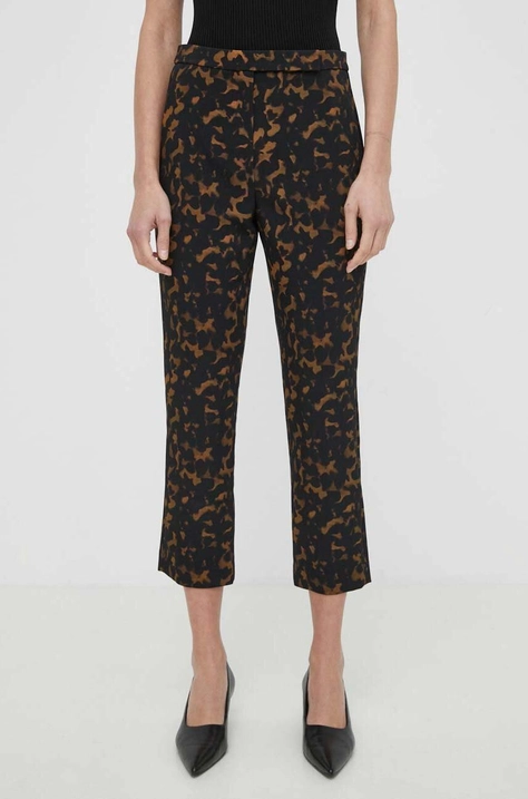 Theory pantaloni femei, drept, high waist