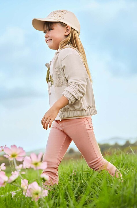 Mayoral pantaloni per bambini colore rosa