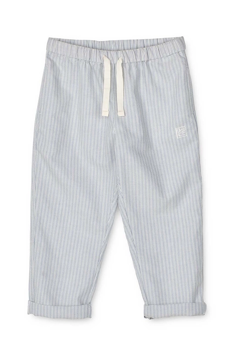 Otroške bombažne hlače Liewood Orlando Stripe Pants