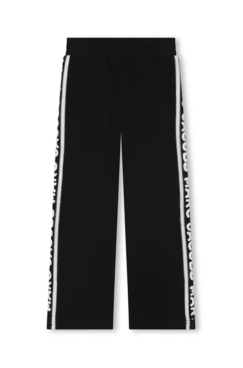Marc Jacobs spodnie dresowe bawełniane dziecięce kolor czarny