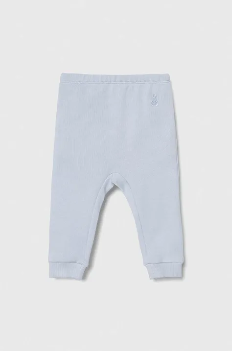 Хлопковые штаны для младенцев United Colors of Benetton меланж