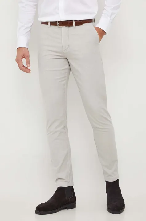 Παντελόνι Tommy Hilfiger χρώμα: γκρι