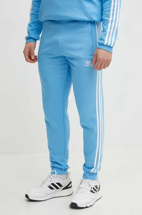 Спортен панталон adidas Originals в синьо с изчистен дизайн IM9451