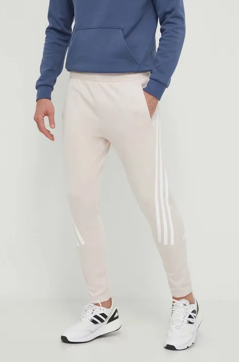 Παντελόνι φόρμας adidas χρώμα: ροζ, IR9155
