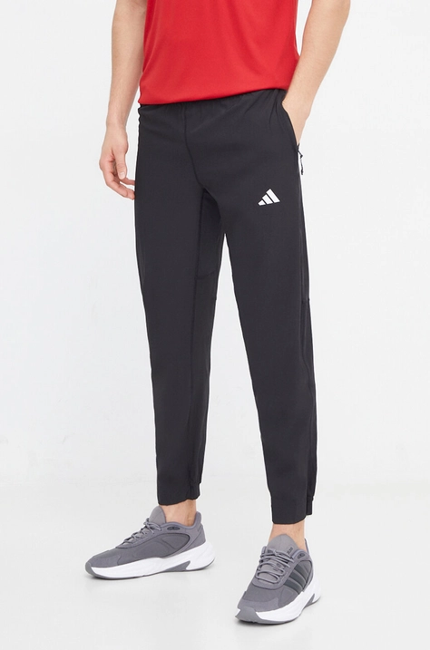 adidas Performance pantaloni de antrenament TR-ES culoarea negru, uni IT5457