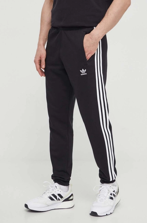 Tepláky adidas Originals 3-Stripes Pant černá barva, s aplikací, IU2353