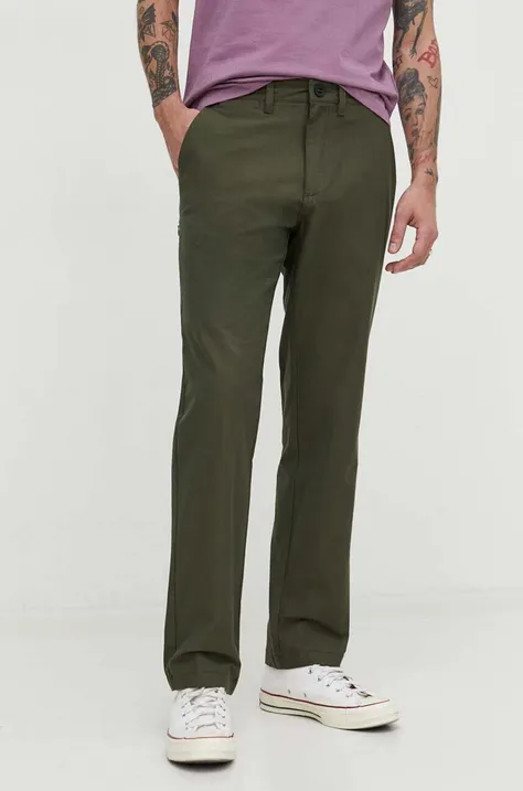 Billabong spodnie BILLABONG X ADVENTURE DIVISION męskie kolor zielony proste