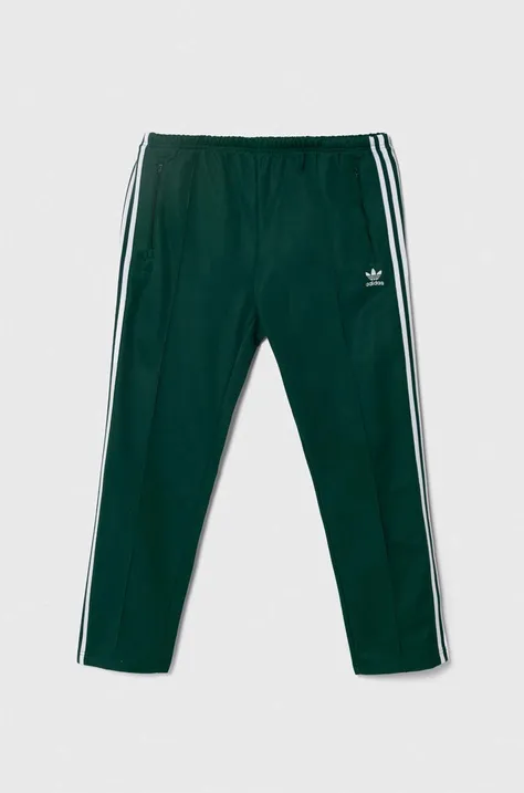adidas Originals spodnie dresowe kolor zielony z nadrukiem