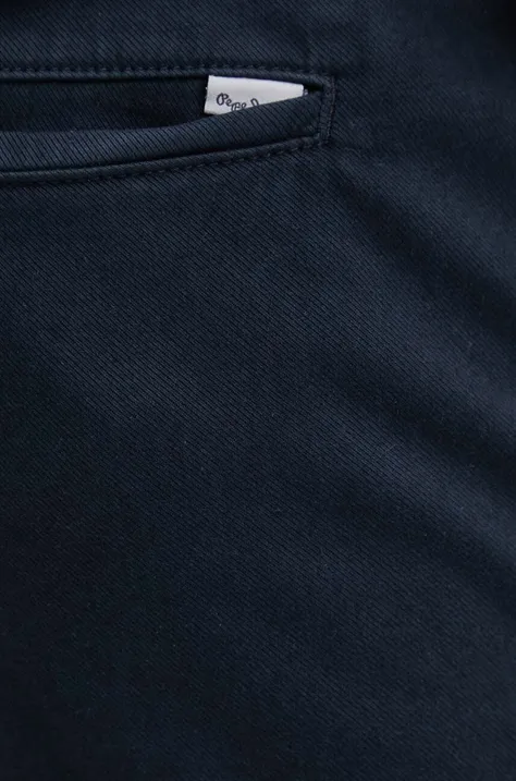 Pepe Jeans spodnie męskie kolor granatowy w fasonie chinos