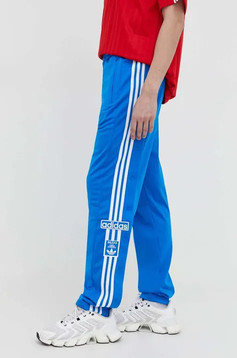 adidas Originals spodnie dresowe kolor niebieski z aplikacją  IM8224