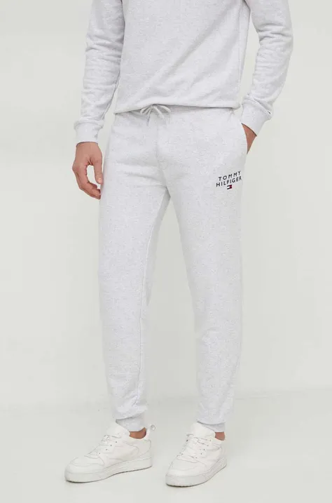Спортивные штаны Tommy Hilfiger цвет серый меланж