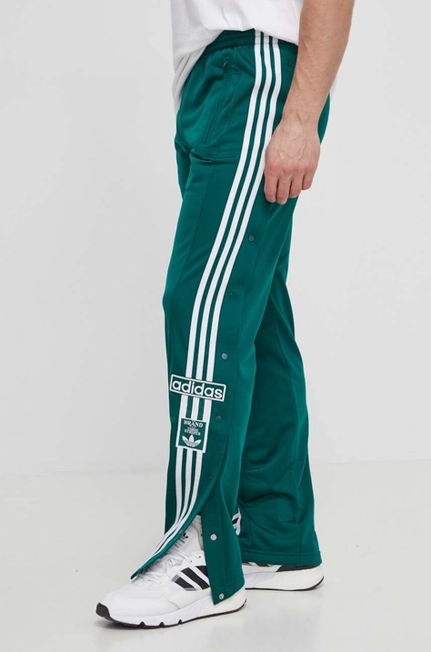 adidas Originals pantaloni de trening culoarea verde, cu model IM8213