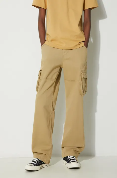 Alpha Industries cotton trousers Jet Pant green color 101212